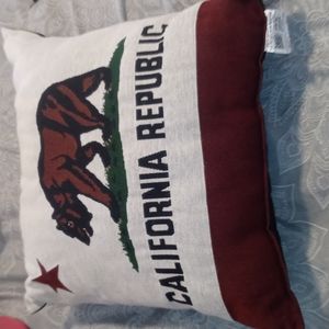 California Republic Pillow (Brand New)